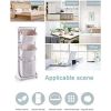 Laundry Basket Bathroom Multi-layer Clothes Storage Basket Household, Simple Kitchen Shelf Fruit Stand (3 Layers)