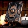 Halloween Cursed Devil's Eye Horror Book Atmosphere Decorating Home Craft Ornaments