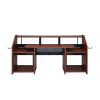 Cherry Music Desk with Earphone Rack