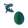 3D Printed Dragon Eggs, EcoFriendly Crystal Dragon Mystery Dragon Egg Full Articulated Crystal Dragon Egg Articulated Dragon Office Decor